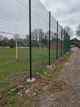 Ballfangzaun in Saarland - fachgerechte Ausführung vor Ort